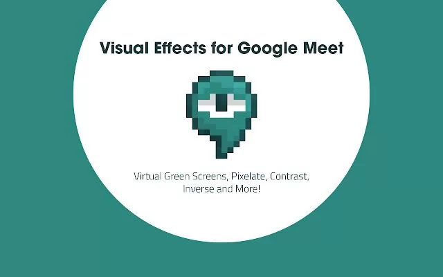 How to insert Visual Effects in Google Meet?