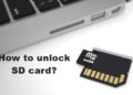 How to unlock an SD card?