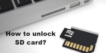 How to unlock an SD card?