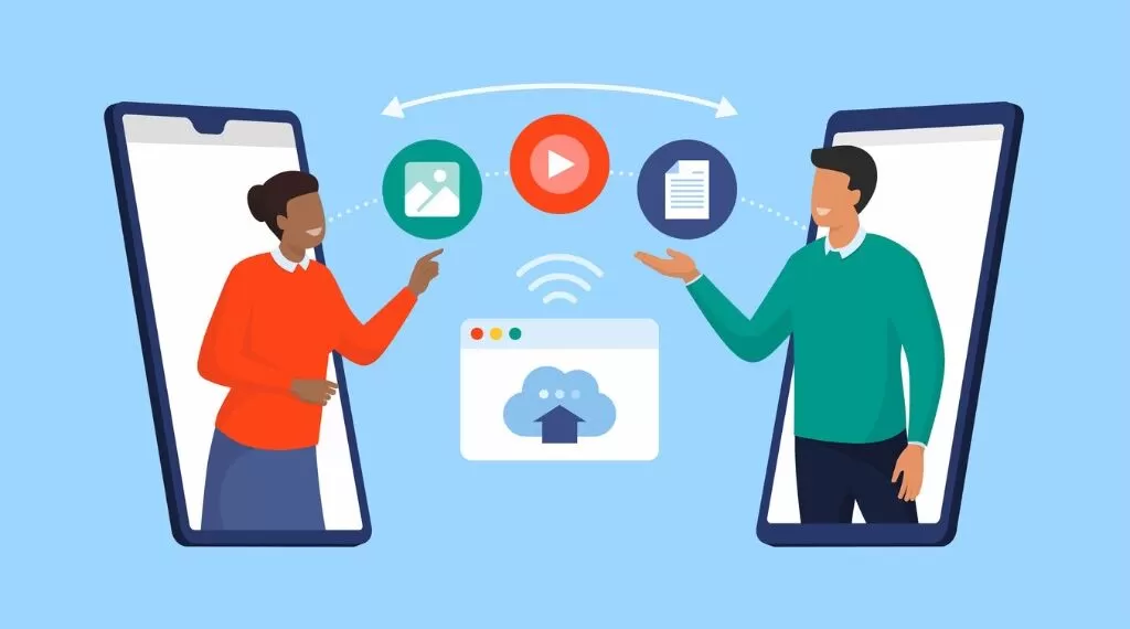 share files on web