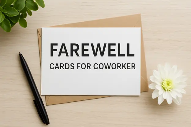 Farewell Cards for Coworkers—The Right Departure Message at the Office