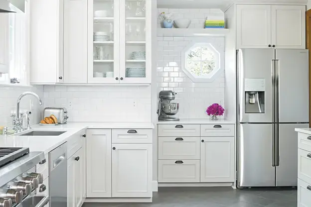 Create a Bright, Classic Look with White Cabinet Designs